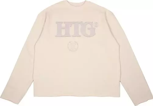 Толстовка Honor The Gift Studio Crewneck 'Cream', кремовый