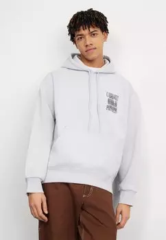 Толстовка Hooded Always A Wip Carhartt WIP, цвет sonic silver stone washed