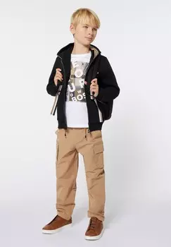 Толстовка HOODED BOSS Kidswear, черный