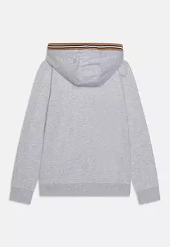 Толстовка HOODED BOSS Kidswear, серый