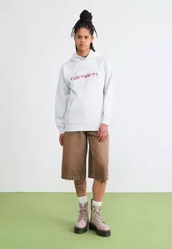 Толстовка HOODED Carhartt WIP, светло-розовый