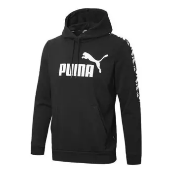 Толстовка hooded casual black Puma, черный