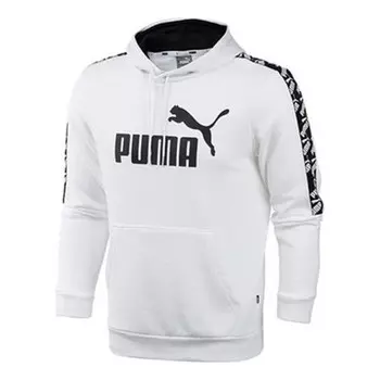 Толстовка hooded casual white Puma, белый