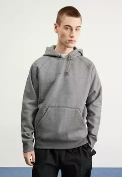 Толстовка HOODED CHASE Carhartt WIP, цвет dark grey heather/gold