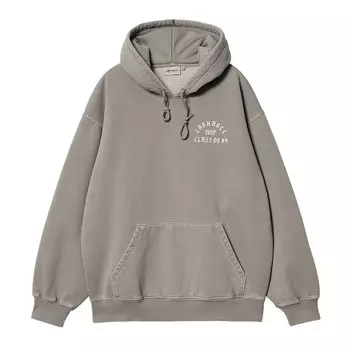 Толстовка Hooded Class of 89 Sweat Carhartt Wip, цвет Grau/Schwarz