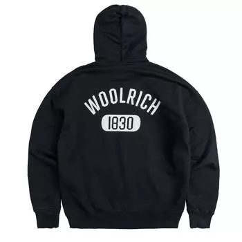 Толстовка Hooded Fleece Woolrich, синий