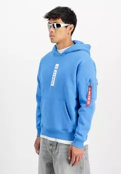 Толстовка Hoodie Alpha Industries, синий
