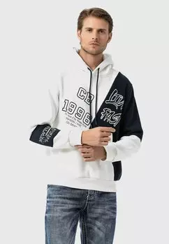 Толстовка Hoodie Cipo & Baxx, белый