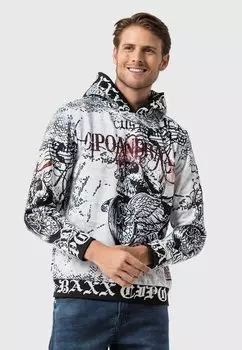 Толстовка Hoodie Cipo & Baxx, белый