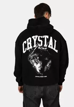 Толстовка Hoodie CRYSTAL PARIS, черный