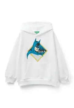 Толстовка HOODIE & DC COMICS BATMAN United Colors of Benetton, цвет white