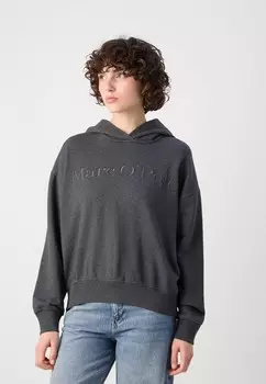 Толстовка HOODIE EMBROIDERY AT FRONT Marc O'Polo, темно-серый