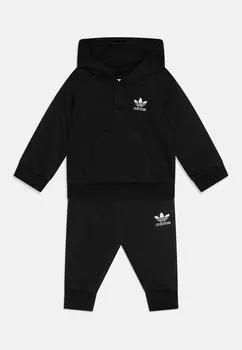 Толстовка HOODIE INFANT UNISEX SET adidas Originals, цвет black