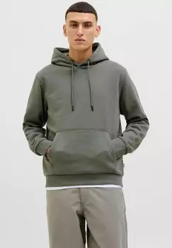 Толстовка Hoodie Jack & Jones, светло-серый