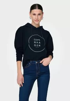 Толстовка Hoodie JDY, темно-синий