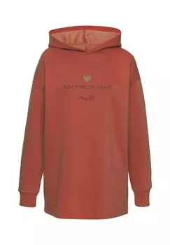 Толстовка Hoodie LASCANA, красный