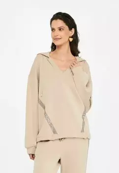 Толстовка Hoodie LIU JO, светло-коричневый
