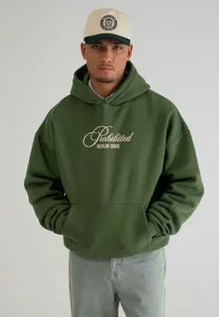 Толстовка Hoodie PROHIBITED, зеленый