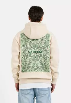 Толстовка Hoodie Sixth June, бежевый