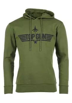 Толстовка Hoodie TOP GUN, оливковый