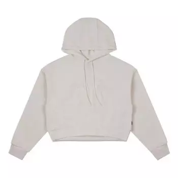Толстовка hoodie 'white' Converse, белый