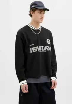 Толстовка HORIZON V-NECK Jack & Jones, черный