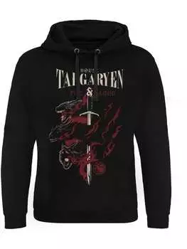 Толстовка House Targaryen Epic Hoodie Game of Thrones, черный