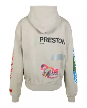 Толстовка HP Global с коллажем Heron Preston, серый