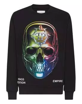 Толстовка хром PHILIPP PLEIN, черный/мультиколор