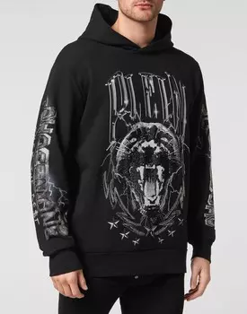 Толстовка-худи Philipp Plein ТМ, цвет Black / Black