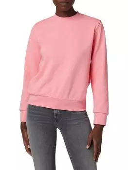 Толстовка Hudson с вырезом и узлом на спине, розовый