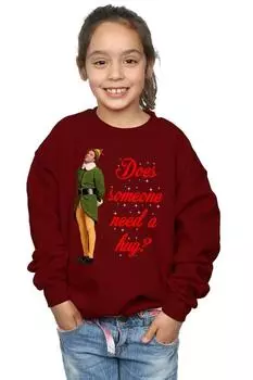 Толстовка Hug Buddy Elf, красный