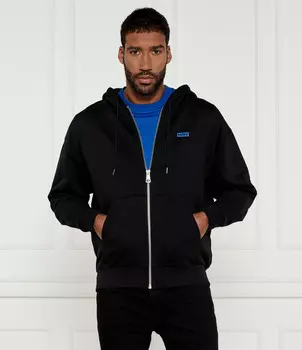 Толстовка Hugo Blue Nardimez Regular Fit, черный