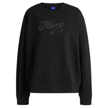 Толстовка HUGO BLUE Oversized 2 10266045, черный