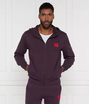 Толстовка HUGO Daple212 Regular Fit, фиолетовый