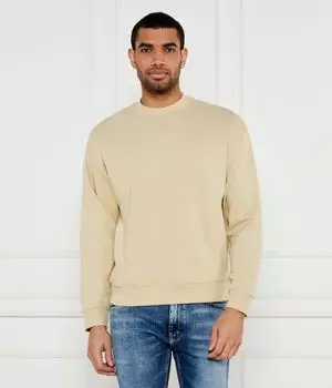 Толстовка Hugo Dapocrew Relaxed Fit, бежевый