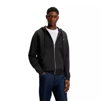 Толстовка HUGO Dapozip 10249110 01 full zip, черный