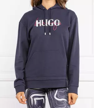 Толстовка HUGO Dasara Regular Fit, темно-синий