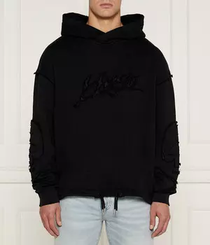 Толстовка HUGO Daskuldy Regular Fit, черный