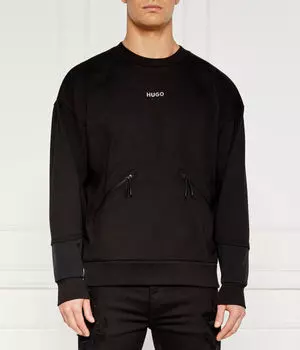 Толстовка Hugo Dautumnas Regular Fit, черный