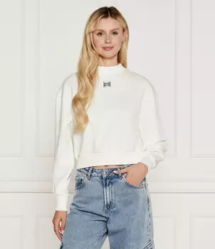 Толстовка HUGO Deflorine Regular Fit, экрю