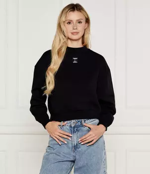 Толстовка HUGO Deflorine Regular Fit, черный