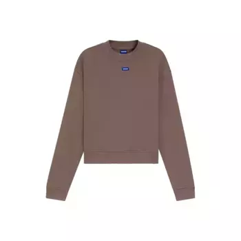 Толстовка HUGO Delessa 1 BLUE, коричневый