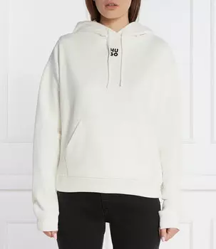 Толстовка HUGO Delfinia Regular Fit, белый