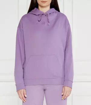 Толстовка HUGO Delfinia Regular Fit, фиолетовый