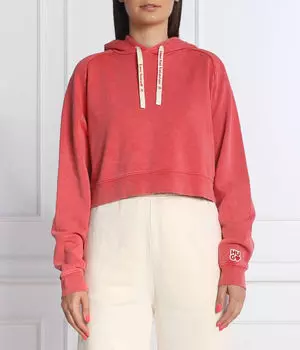 Толстовка Hugo Dimalaya Cropped Fit, красный