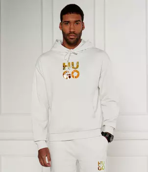Толстовка HUGO Diridood Regular Fit, белый