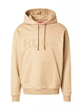 Толстовка HUGO Ditchle, цвет Beige/Dark beige