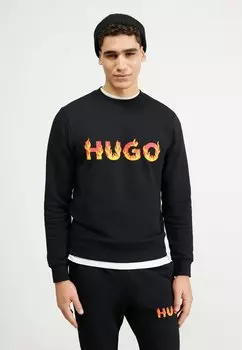 Толстовка HUGO ДИТМО, черный