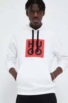 Толстовка HUGO из хлопка Hugo, белый